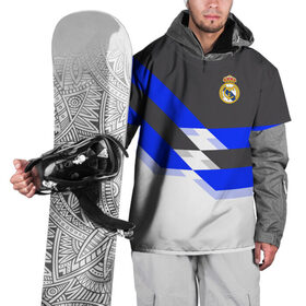 Накидка на куртку 3D с принтом Real Madrid 2018 в Белгороде, 100% полиэстер |  | Тематика изображения на принте: реал мадрид | эмблема