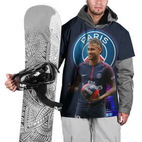 Накидка на куртку 3D с принтом Neymar PSG в Белгороде, 100% полиэстер |  | Тематика изображения на принте: neymar psg | неймар | неймар псж | псж | футбол