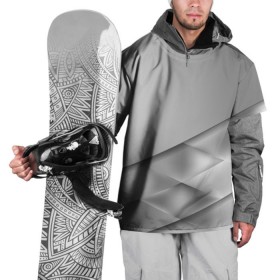 Накидка на куртку 3D с принтом Grey rhombuses в Белгороде, 100% полиэстер |  | Тематика изображения на принте: grey | абстракция | геометрия | ромб | текстура