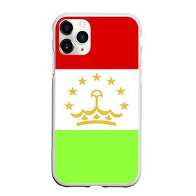 Чехол для iPhone 11 Pro Max матовый с принтом Флаг Таджикистана в Белгороде, Силикон |  | парчами точикистон | таджикистан | точикистон | флаг | флаг таджикистана