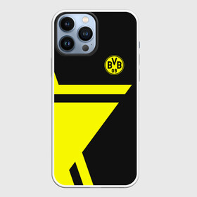 Чехол для iPhone 13 Pro Max с принтом BORUSSIA в Белгороде,  |  | Тематика изображения на принте: borussia | fc | football | football club | sport | боруссия | спорт | спортивные | униформа | фирменные цвета | фк | футбол | футбольный клуб