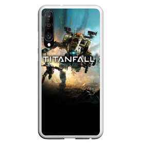 Чехол для Honor P30 с принтом Titanfall в Белгороде, Силикон | Область печати: задняя сторона чехла, без боковых панелей | мех | мехи | пилот | пилоты | спектр | спектры | титан