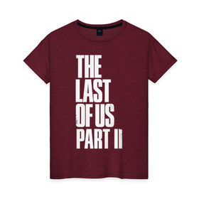 Женская футболка хлопок с принтом The Last of Us в Белгороде, 100% хлопок | прямой крой, круглый вырез горловины, длина до линии бедер, слегка спущенное плечо | гриб | грибы | джоэл | кордицепс | элли