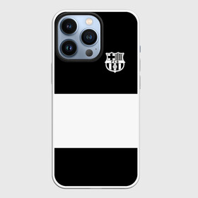 Чехол для iPhone 13 Pro с принтом FC Barcelona Black Collection в Белгороде,  |  | Тематика изображения на принте: black collection | fc | fc barcelona | fcb | fly emirates | ronaldo | барселона | зож | клуб | линии | месси | модные | мяч | реал мадрид | спорт | спортивные | тренды | футбол | футбольный клуб | эмблема