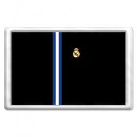 Магнит 45*70 с принтом Real Madrid Line Collection в Белгороде, Пластик | Размер: 78*52 мм; Размер печати: 70*45 | emirates | fc | real madrid | клуб | мяч | реал мадрид