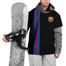 Накидка на куртку 3D с принтом FC Barcelona Line Collection в Белгороде, 100% полиэстер |  | Тематика изображения на принте: fc | барселона | эмблема