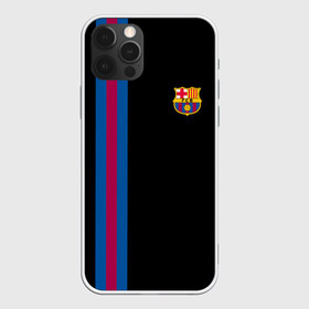 Чехол для iPhone 12 Pro Max с принтом FC Barcelona Line Collection в Белгороде, Силикон |  | fc | барселона | эмблема