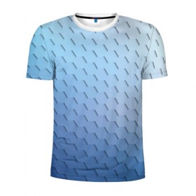 Мужская футболка 3D спортивная с принтом Honeycombs в Белгороде, 100% полиэстер с улучшенными характеристиками | приталенный силуэт, круглая горловина, широкие плечи, сужается к линии бедра | абстракция | геометрия | соты | текстура