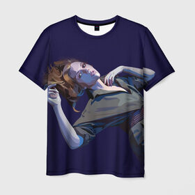 Мужская футболка 3D с принтом Scarlett Johansson в Белгороде, 100% полиэфир | прямой крой, круглый вырез горловины, длина до линии бедер | scarlett johansson | скарлет йохансон | скарлетт йоханссон
