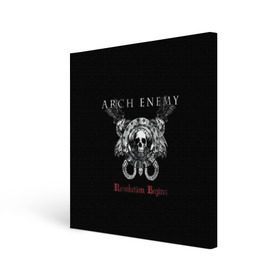 Холст квадратный с принтом Arch Enemy в Белгороде, 100% ПВХ |  | alissa white gluz | arch enemy | алисса уайт глаз | арч энеми
