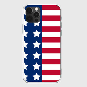 Чехол для iPhone 12 Pro Max с принтом USA FLAG АМЕРИКАНСКИЙ ФЛАГ в Белгороде, Силикон |  | Тематика изображения на принте: star | usa | америка | белый | звезды | красный | линии | полосы | популярные | синий | сша | триколор | туристические | флаг | цвет | штаты