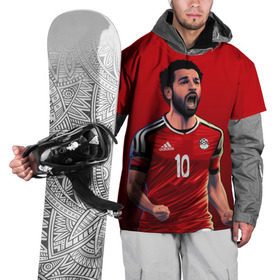 Накидка на куртку 3D с принтом Мохамед Салах в Белгороде, 100% полиэстер |  | mohamed salah ghaly | ливерпуль | мохаммед салах хамед гали | сборная египта | спорт | футбол