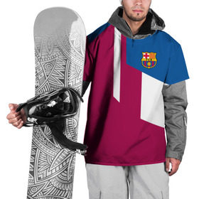 Накидка на куртку 3D с принтом FC Barcelona 2018 в Белгороде, 100% полиэстер |  | Тематика изображения на принте: fc | барселона | эмблема