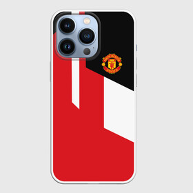 Чехол для iPhone 13 Pro с принтом Manchester United 2018 New в Белгороде,  |  | Тематика изображения на принте: emirates | fc | manchester united | абстракция | геометрия | зож | клуб | линии | манчестер юнайтед | модные | мяч | россии | спорт | спортивные | стиль | тренды | футбол | футбольный клуб | экстрим | эмблема