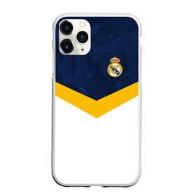 Чехол для iPhone 11 Pro матовый с принтом Real Madrid 2018 New в Белгороде, Силикон |  | emirates | fc | real madrid | клуб | мяч | реал мадрид
