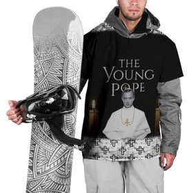 Накидка на куртку 3D с принтом Молодой Папа | The Young Pope в Белгороде, 100% полиэстер |  | the young pope | молодой папа