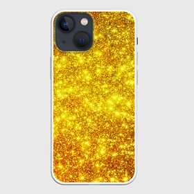 Чехол для iPhone 13 mini с принтом Золотой блеск в Белгороде,  |  | abstraction | gold | rich | texture | богатство | золотая абстракция | золото | кубики | текстура