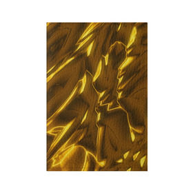 Обложка для паспорта матовая кожа с принтом Золотые разводы в Белгороде, натуральная матовая кожа | размер 19,3 х 13,7 см; прозрачные пластиковые крепления | Тематика изображения на принте: abstraction | gold | rich | texture | богатство | золотая абстракция | золото | кубики | текстура