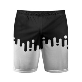 Мужские шорты 3D спортивные с принтом Чёрно-белый узор в Белгороде,  |  | abstraction | engine | pattern | абстракция | геометрия | графики | движение | краска | текстура | чертежи | штрихи