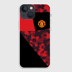 Чехол для iPhone 13 mini с принтом Manchester United 2018 Sport в Белгороде,  |  | emirates | fc | manchester united | абстракция | геометрия | зож | клуб | линии | манчестер юнайтед | модные | мяч | россии | спорт | спортивные | стиль | тренды | футбол | футбольный клуб | экстрим | эмблема