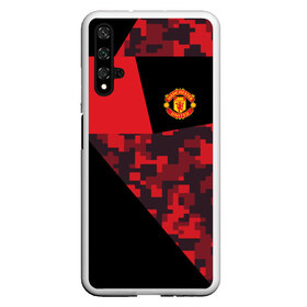 Чехол для Honor 20 с принтом Manchester United 2018 Sport в Белгороде, Силикон | Область печати: задняя сторона чехла, без боковых панелей | Тематика изображения на принте: emirates | fc | manchester united | абстракция | геометрия | зож | клуб | линии | манчестер юнайтед | модные | мяч | россии | спорт | спортивные | стиль | тренды | футбол | футбольный клуб | экстрим | эмблема