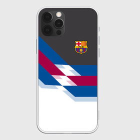 Чехол для iPhone 12 Pro с принтом FC Barcelona 2018 №1 в Белгороде, силикон | область печати: задняя сторона чехла, без боковых панелей | fc | fc barcelona | fcb | fly emirates | ronaldo | абстракция | барселона | геометрия | зож | клуб | линии | месси | модные | мяч | реал мадрид | спорт | спортивные | тренды | футбол | футбольный клуб | эмблема