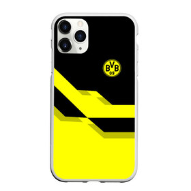Чехол для iPhone 11 Pro матовый с принтом FC Borussia Dortmund 2018 в Белгороде, Силикон |  | боруссия | дортмунд