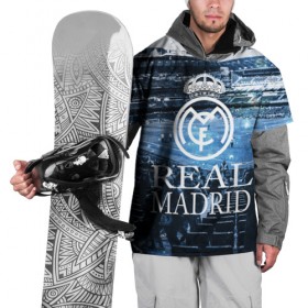 Накидка на куртку 3D с принтом REAL MADRID3 в Белгороде, 100% полиэстер |  | real madrid