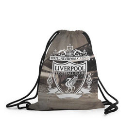Рюкзак-мешок 3D с принтом Liverpool в Белгороде, 100% полиэстер | плотность ткани — 200 г/м2, размер — 35 х 45 см; лямки — толстые шнурки, застежка на шнуровке, без карманов и подкладки | liverpool