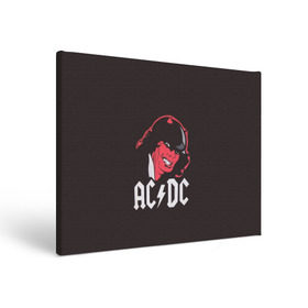 Холст прямоугольный с принтом Чёрт AC/DC в Белгороде, 100% ПВХ |  | ac dc | acdc | ангус янг | блюз рок | крис слэйд | рок группа | рок н ролл | стиви янг | хард рок | эксл роуз