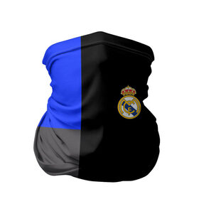 Бандана-труба 3D с принтом Real Madrid 2018 Black Version в Белгороде, 100% полиэстер, ткань с особыми свойствами — Activecool | плотность 150‒180 г/м2; хорошо тянется, но сохраняет форму | Тематика изображения на принте: emirates | fc | real madrid | клуб | мяч | реал мадрид