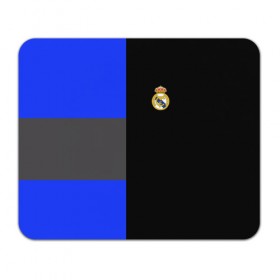 Коврик прямоугольный с принтом Real Madrid 2018 Black Version в Белгороде, натуральный каучук | размер 230 х 185 мм; запечатка лицевой стороны | Тематика изображения на принте: emirates | fc | real madrid | клуб | мяч | реал мадрид