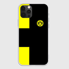 Чехол для iPhone 12 Pro Max с принтом FC Borussia Dortmund Black в Белгороде, Силикон |  | боруссия | дортмунд