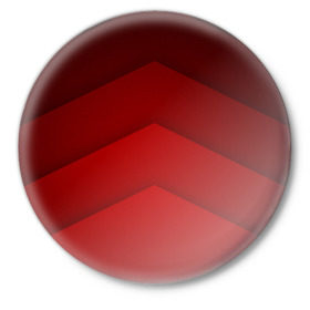 Значок с принтом Красные полосы в Белгороде,  металл | круглая форма, металлическая застежка в виде булавки | абстракция | геометрия | красный | модные.мода | оттенки | пирамиды | полосы.линии | тренды | треугольники | узоры