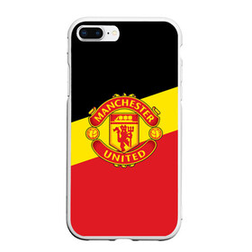 Чехол для iPhone 7Plus/8 Plus матовый с принтом Manchester United 2018 Colors в Белгороде, Силикон | Область печати: задняя сторона чехла, без боковых панелей | emirates | fc | manchester united | абстракция | геометрия | зож | клуб | линии | манчестер юнайтед | модные | мяч | россии | спорт | спортивные | стиль | тренды | утбол | футбольный клуб | экстрим | эмблема