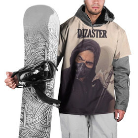 Накидка на куртку 3D с принтом Dizaster в Белгороде, 100% полиэстер |  | Тематика изображения на принте: dizaster | king of the dot | oxxxymiron | versus | versus battle | батл рэп | дизастер | окимирон
