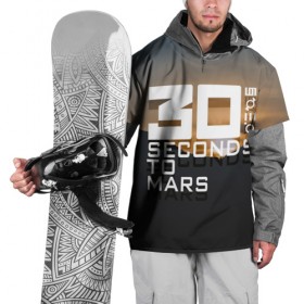 Накидка на куртку 3D с принтом 30 StM 2 в Белгороде, 100% полиэстер |  | 30 seconds to mars