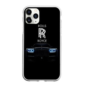 Чехол для iPhone 11 Pro матовый с принтом Rolls Royce phantom в Белгороде, Силикон |  | luxury | phantom | rich | rolls royce | rr | авто | автомобили | бренд | известные | логотип | машина | надписи | огни | ролс ройс | роскошь | тень | фары | черный