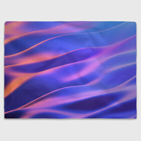 Плед 3D с принтом Water Colors в Белгороде, 100% полиэстер | закругленные углы, все края обработаны. Ткань не мнется и не растягивается | абстракция | вода.цветные | волны | краски | море | радужные | розовый | синий | фиолетовый | цвет | цвета | яркие