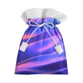 Подарочный 3D мешок с принтом Water Colors в Белгороде, 100% полиэстер | Размер: 29*39 см | Тематика изображения на принте: абстракция | вода.цветные | волны | краски | море | радужные | розовый | синий | фиолетовый | цвет | цвета | яркие