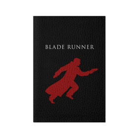 Обложка для паспорта матовая кожа с принтом Blade Runner в Белгороде, натуральная матовая кожа | размер 19,3 х 13,7 см; прозрачные пластиковые крепления | 2049 | blade runner | bladerunner