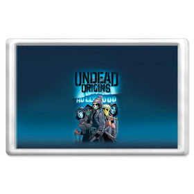 Магнит 45*70 с принтом Hollywood origins Undead в Белгороде, Пластик | Размер: 78*52 мм; Размер печати: 70*45 | charlie scene | danny | funny man | hollywood | j dog | johnny 3 tears | undead | альтернативный | андед | голивуд | голливудская | группа | кранккор | метал | нежить | ню | реп | рок | рэп | рэпкор