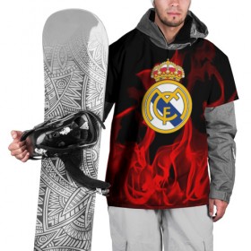 Накидка на куртку 3D с принтом Real Madrid в Белгороде, 100% полиэстер |  | Тематика изображения на принте: real madrid | футбол | футбольный клуб