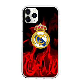 Чехол для iPhone 11 Pro Max матовый с принтом Real Madrid в Белгороде, Силикон |  | Тематика изображения на принте: real madrid | футбол | футбольный клуб