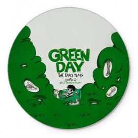 Коврик круглый с принтом Монстр Green Day в Белгороде, резина и полиэстер | круглая форма, изображение наносится на всю лицевую часть | american idiot | green day | альтернативный | билли джо армстронг | грин дей | группа | зелёный день | майк дёрнт | музыка | надпись | панк | поп | поппанк | рок | тре кул
