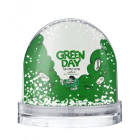 Водяной шар с принтом Монстр Green Day в Белгороде, Пластик | Изображение внутри шара печатается на глянцевой фотобумаге с двух сторон | american idiot | green day | альтернативный | билли джо армстронг | грин дей | группа | зелёный день | майк дёрнт | музыка | надпись | панк | поп | поппанк | рок | тре кул