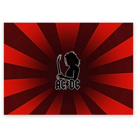 Поздравительная открытка с принтом Солист AC/DC в Белгороде, 100% бумага | плотность бумаги 280 г/м2, матовая, на обратной стороне линовка и место для марки
 | ac dc | acdc | австралийская | альбом | ангус янг | блюз рок | гитара | головы | группа | крис слэйд | музыканты | надпись | певцы | рок | рок н ролл | стиви янг | хард рок | эксл роуз