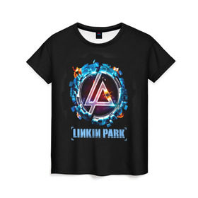 Женская футболка 3D с принтом Двигатель Linkin Park в Белгороде, 100% полиэфир ( синтетическое хлопкоподобное полотно) | прямой крой, круглый вырез горловины, длина до линии бедер | bennington | chester | linkin park | альтернативный метал | альтернативный рок | беннингтон | группа | линкин парк | музыкант | ню метал | певец | рок | рэп | рэп рок | честер | электроник рок