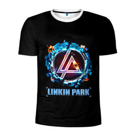 Мужская футболка 3D спортивная с принтом Двигатель Linkin Park в Белгороде, 100% полиэстер с улучшенными характеристиками | приталенный силуэт, круглая горловина, широкие плечи, сужается к линии бедра | Тематика изображения на принте: bennington | chester | linkin park | альтернативный метал | альтернативный рок | беннингтон | группа | линкин парк | музыкант | ню метал | певец | рок | рэп | рэп рок | честер | электроник рок