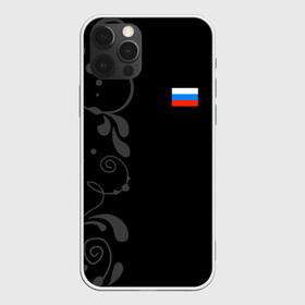 Чехол для iPhone 12 Pro с принтом Russia - Black Collection в Белгороде, силикон | область печати: задняя сторона чехла, без боковых панелей | 0x000000123 | black collection | russia | россия